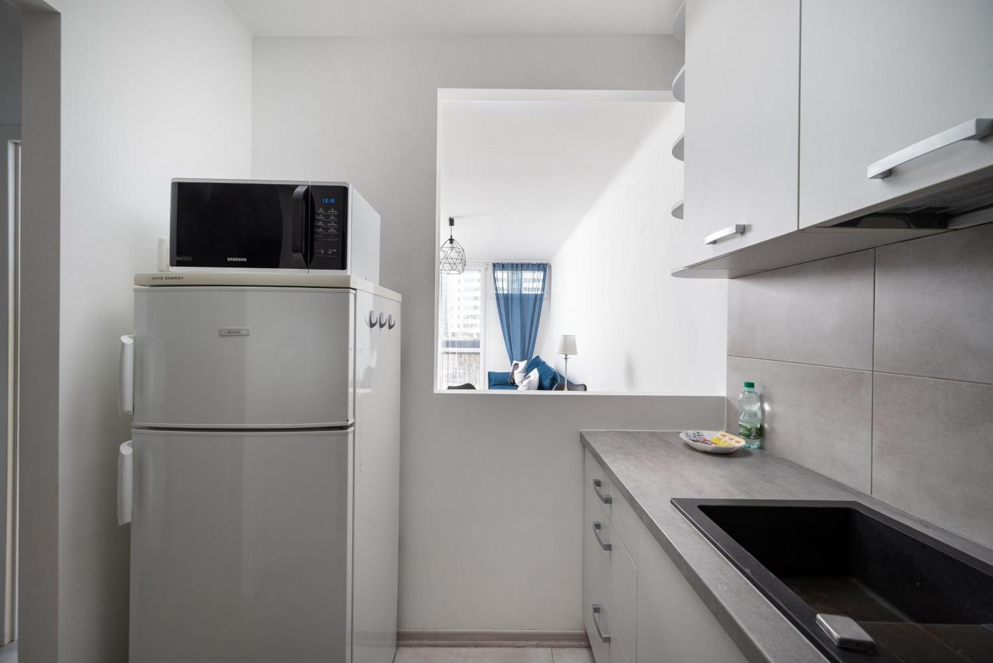 Grzybowska Blue City Centre Apartment 바르샤바 외부 사진