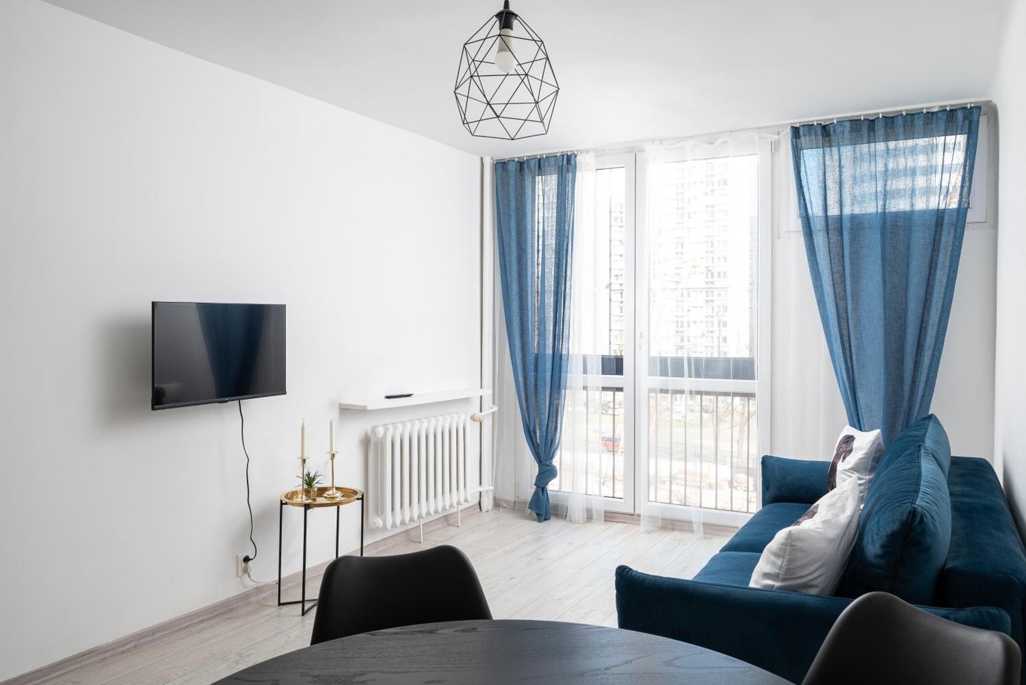Grzybowska Blue City Centre Apartment 바르샤바 외부 사진