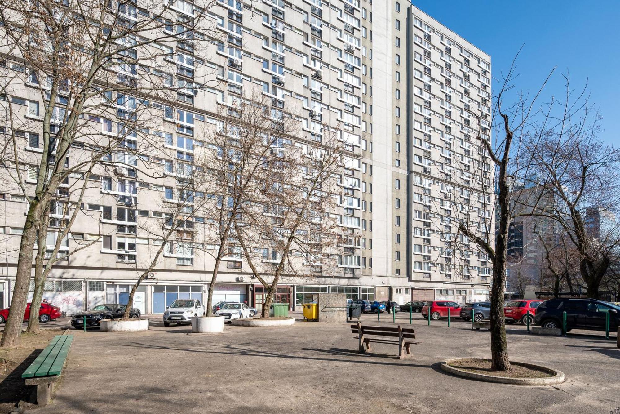 Grzybowska Blue City Centre Apartment 바르샤바 외부 사진